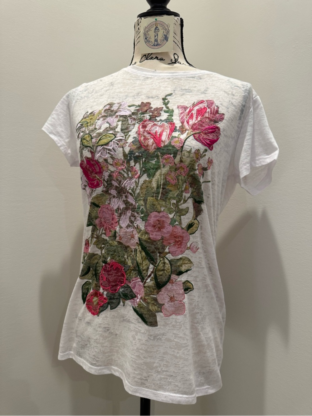 Inc International Concepts Women's Floral T Shirt Size M